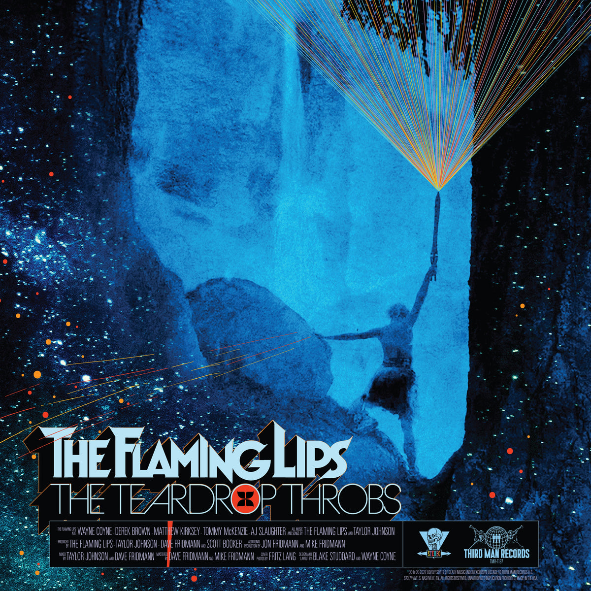 THE FLAMING LIPS 'THE TEARDROP THROBS' LP (Opaque Blue Vinyl)