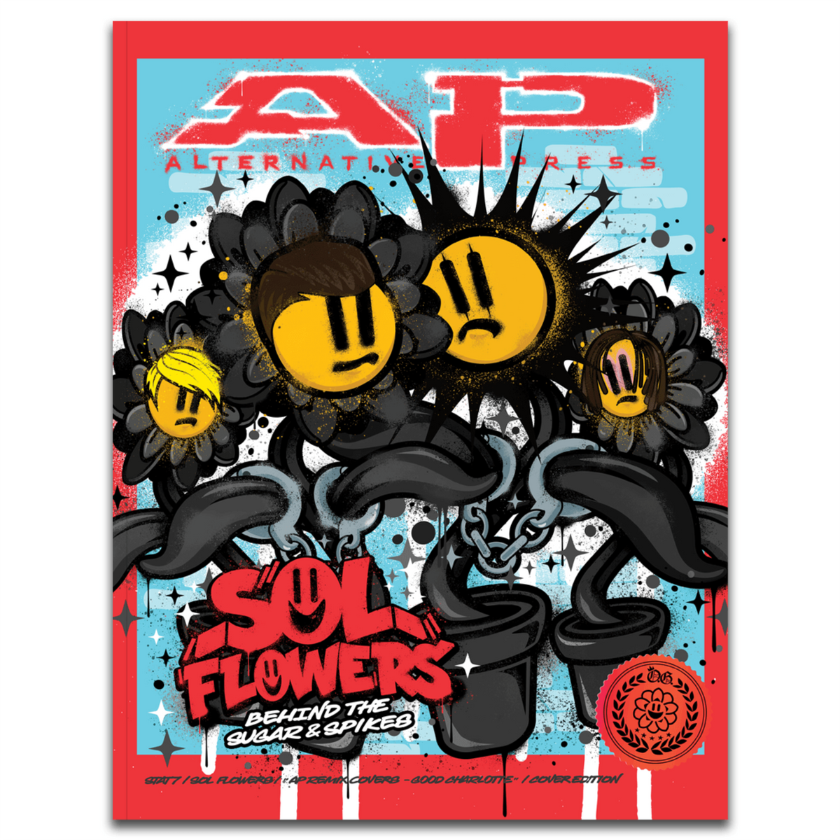 Sol Flowers: Good Charlotte - Alternative Press Magazine Issue #405.3 - April 2022 New Gen Magazine Alternative Press