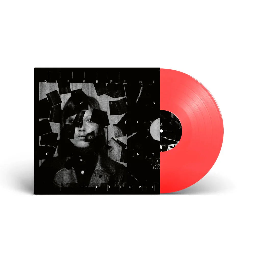 TRICKY 'DIFFERENT WHEN IT'S SILENT' LP (Red Transparent Vinyl)