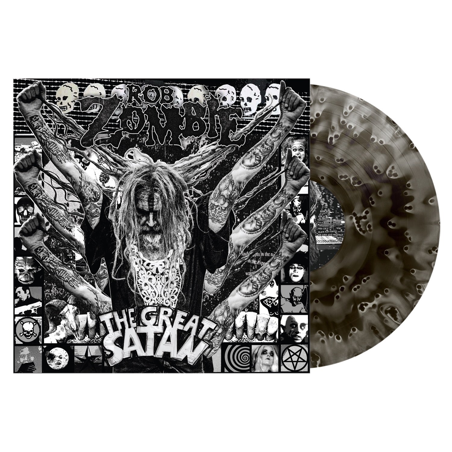 ROB ZOMBIE ‘THE GREAT SATAN’ LP (Ghostly Black Vinyl)