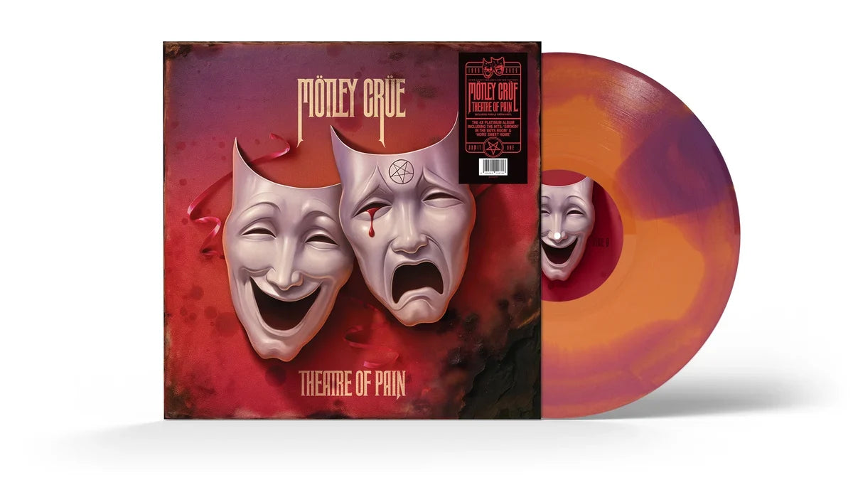 MOTLEY CRUE 'THEATER OF PAIN' LP (40th Anniversary, Purple Crush Vinyl)