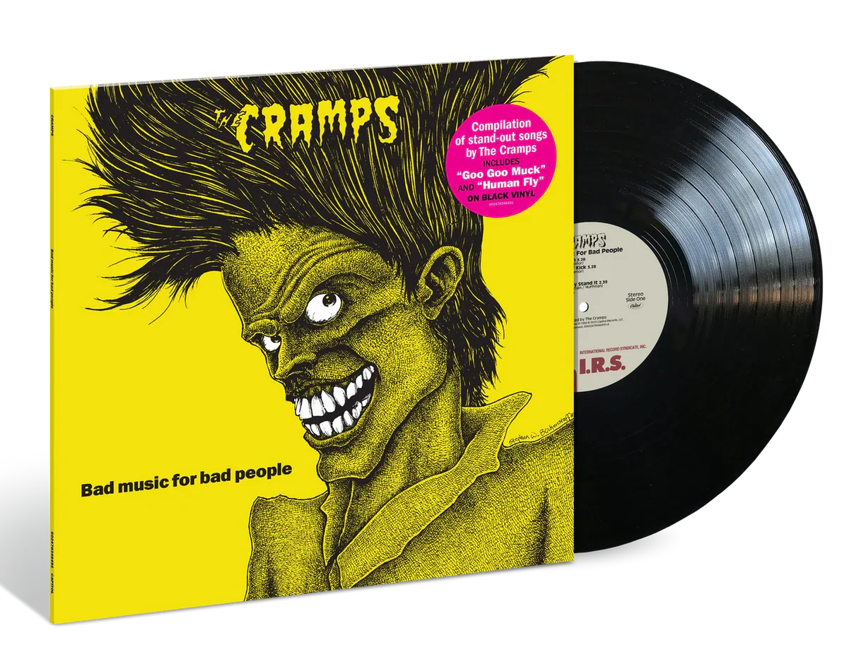 洋楽 The Cramps Bad Music For Bad People LP THE CRAMPS 'BAD MUSIC FOR BAD PEOPLE' LP