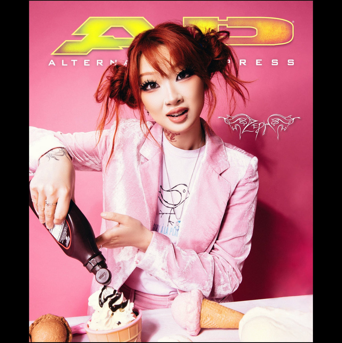 ALTERNATIVE PRESS SUMMER 2023 ISSUE FEATURING ZEPH + 'CHARACTER DEVELOPMENT' LIMITED EDITION ELECTRIC BLUE VINYL