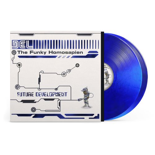 DEL THE FUNKY HOMOSAPIEN 'FUTURE DEVELOPMENT' 2LP (Metallic Blue Vinyl)