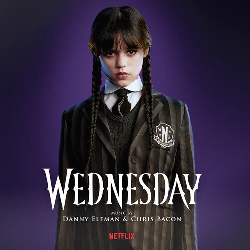 DANNY ELFMAN 'WEDNESDAY (ORIGINAL SOUNDTRACK)' 2LP (Purple Goth/Smoky Shadow Vinyl)