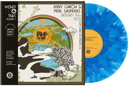 JERRY GARCIA 'HEADS & TAILS: VOLUME 1' LP (Cloudy Blue Vinyl)