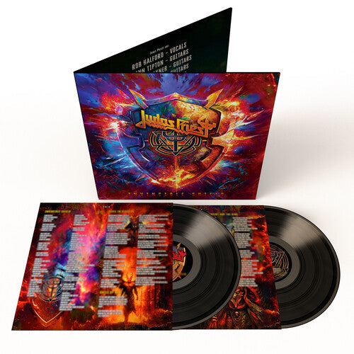 JUDAS PRIEST 'INVINCIBLE SHIELD' 2LP (Black Vinyl)