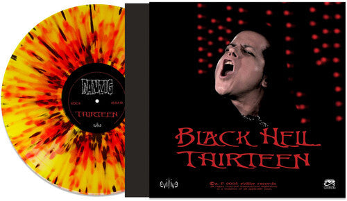 DANZIG 'BLACK HELL' 12" SINGLE (Red/Yellow/Black Vinyl)