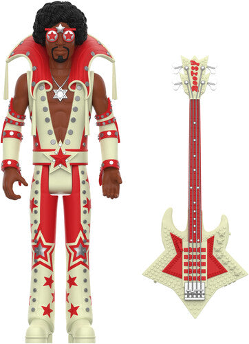 BOOTSY COLLINS REACTION FIGURE WAVE 3 (Glow In Dark)