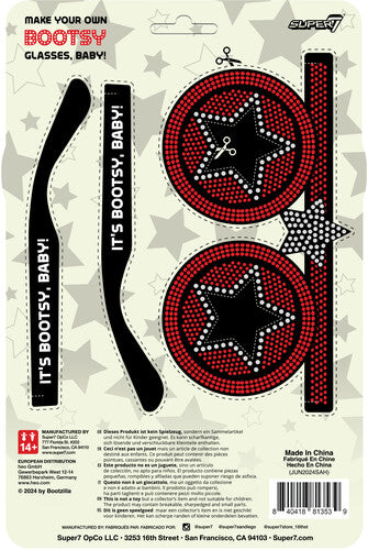 BOOTSY COLLINS REACTION FIGURE WAVE 3 (Glow In Dark)