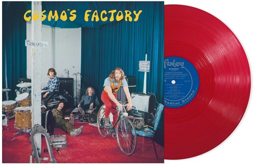 CREEDENCE CLEARWATER REVIVAL 'COSMO'S FACTORY' LP (Apple Red Vinyl)