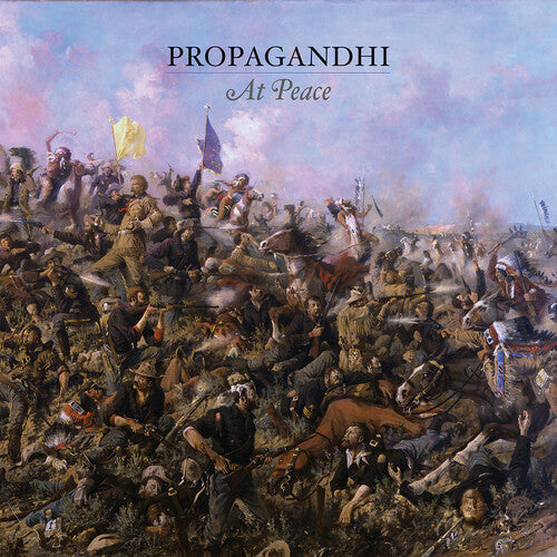 PROPAGANDHI 'AT PEACE' LP (Translucent Pink Glass Vinyl)