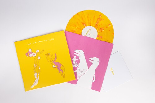 CLAP YOUR HANDS SAY YEAH 'CLAP YOUR HANDS SAY YEAH' LP (20th Anniversary, Crystal Golden w/ White & Rose Splatter Vinyl)
