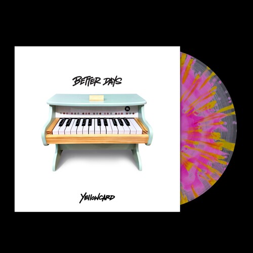YELLOWCARD ‘BETTER DAYS’ LP (Pink & Yellow Splatter Vinyl)
