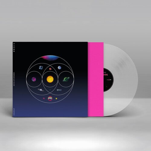 COLDPLAY 'MUSIC OF THE SPHERES' LP (Clear EcoRecord Vinyl)