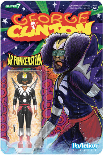 GEORGE CLINTON (Dr. Funkenstein) REACTION FIGURE WAVE 1