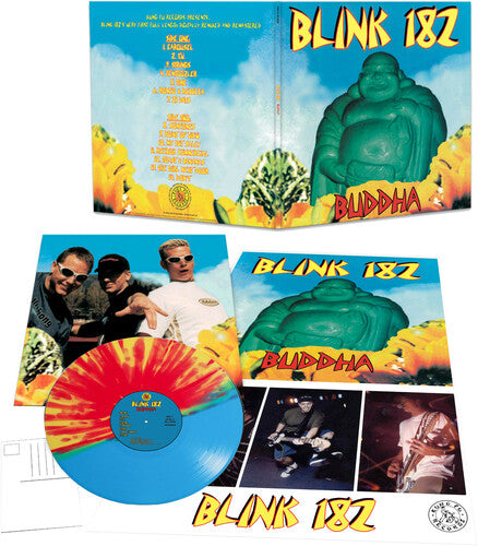 BLINK 182 BUDDHA レコード KUNG FU RECORDS Blink-182 - Buddha (Blue/Red/Yellow/Split/Splatter Vinyl LP