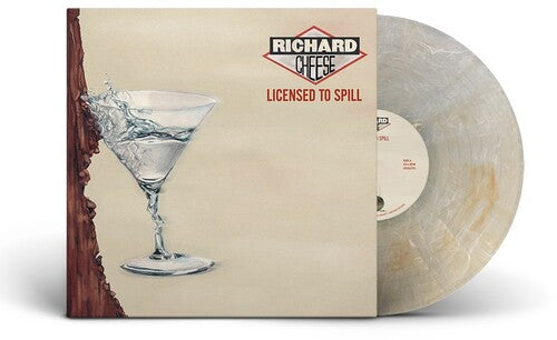 RICHARD CHEESE 'LICENSED TO SPILL' LP (Transparent Champagne Vinyl)
