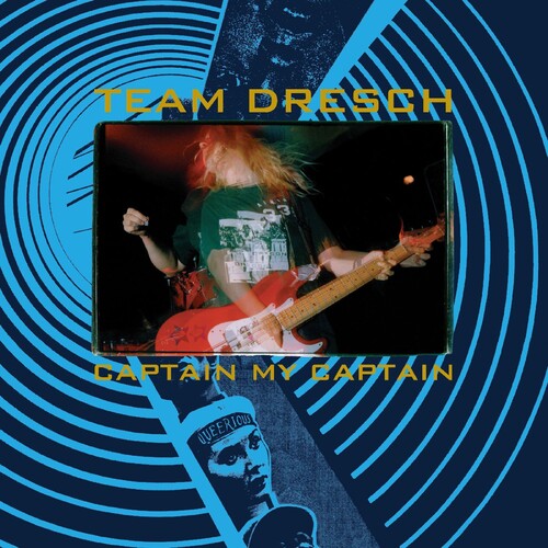 TEAM DRESCH 'CAPTAIN MY CAPTAIN' LP (Bass Guitar Red Vinyl)