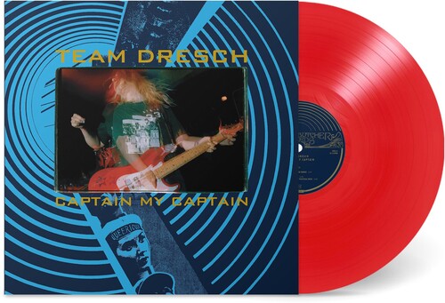 TEAM DRESCH 'CAPTAIN MY CAPTAIN' LP (Bass Guitar Red Vinyl)