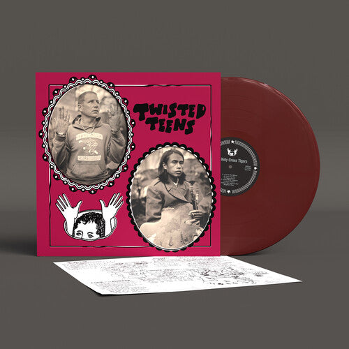 TWISTED TEENS 'HOLY CROSS TIGERS' LP (Maroon Vinyl)