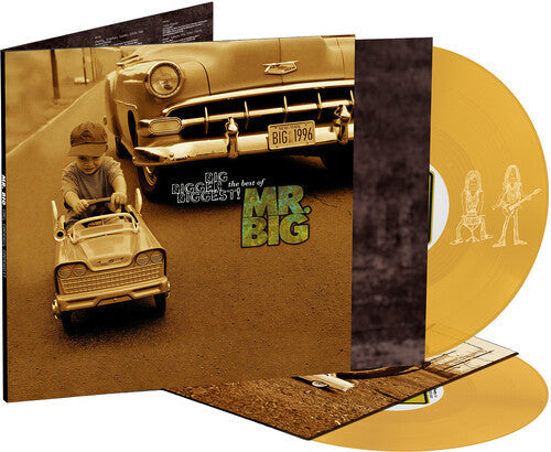 MR. BIG 'BIG, BIGGER, BIGGEST! THE BEST OF MR. BIG' 30TH ANNIVERSARY 2LP (Brown Vinyl)