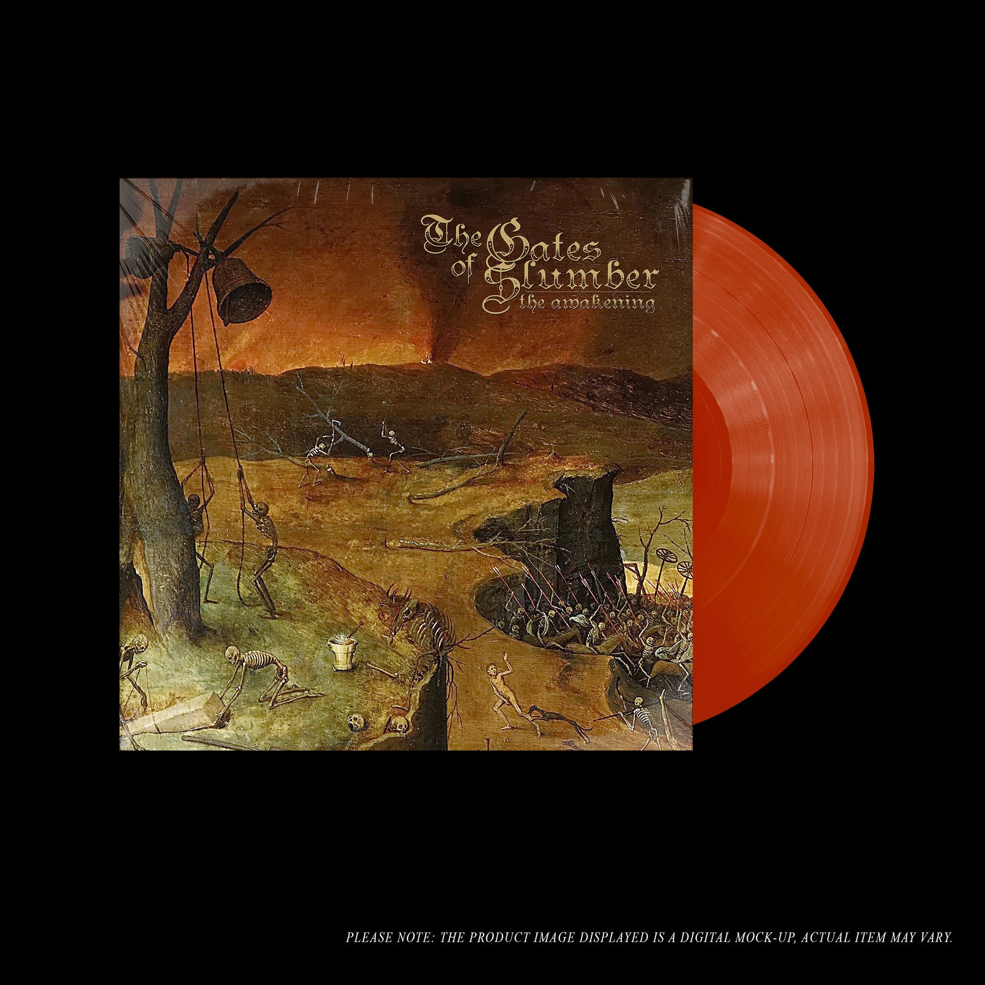 THE GATES OF SLUMBER 'THE AWAKENING' LP (Orange Vinyl)
