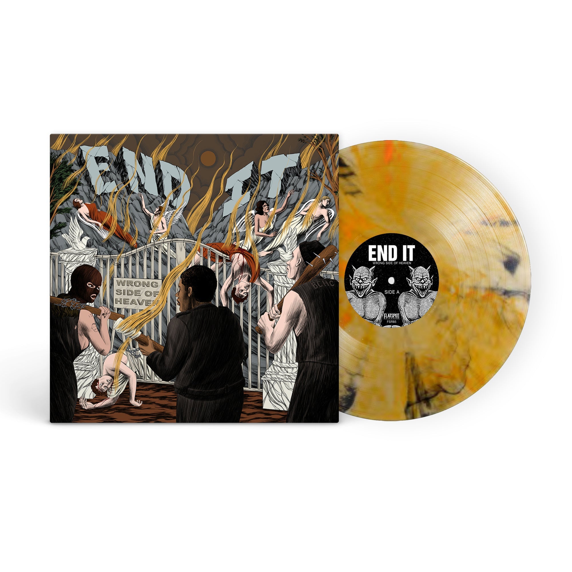 END IT ‘WRONG SIDE OF HEAVEN’ LP (Koi Pond Vinyl)