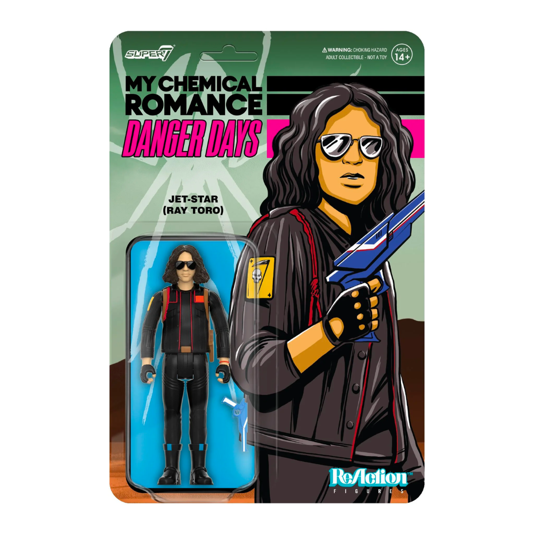 MY CHEMICAL ROMANCE REACTION FIGURES - WAVE 1 (DANGER DAYS) - JET STAR