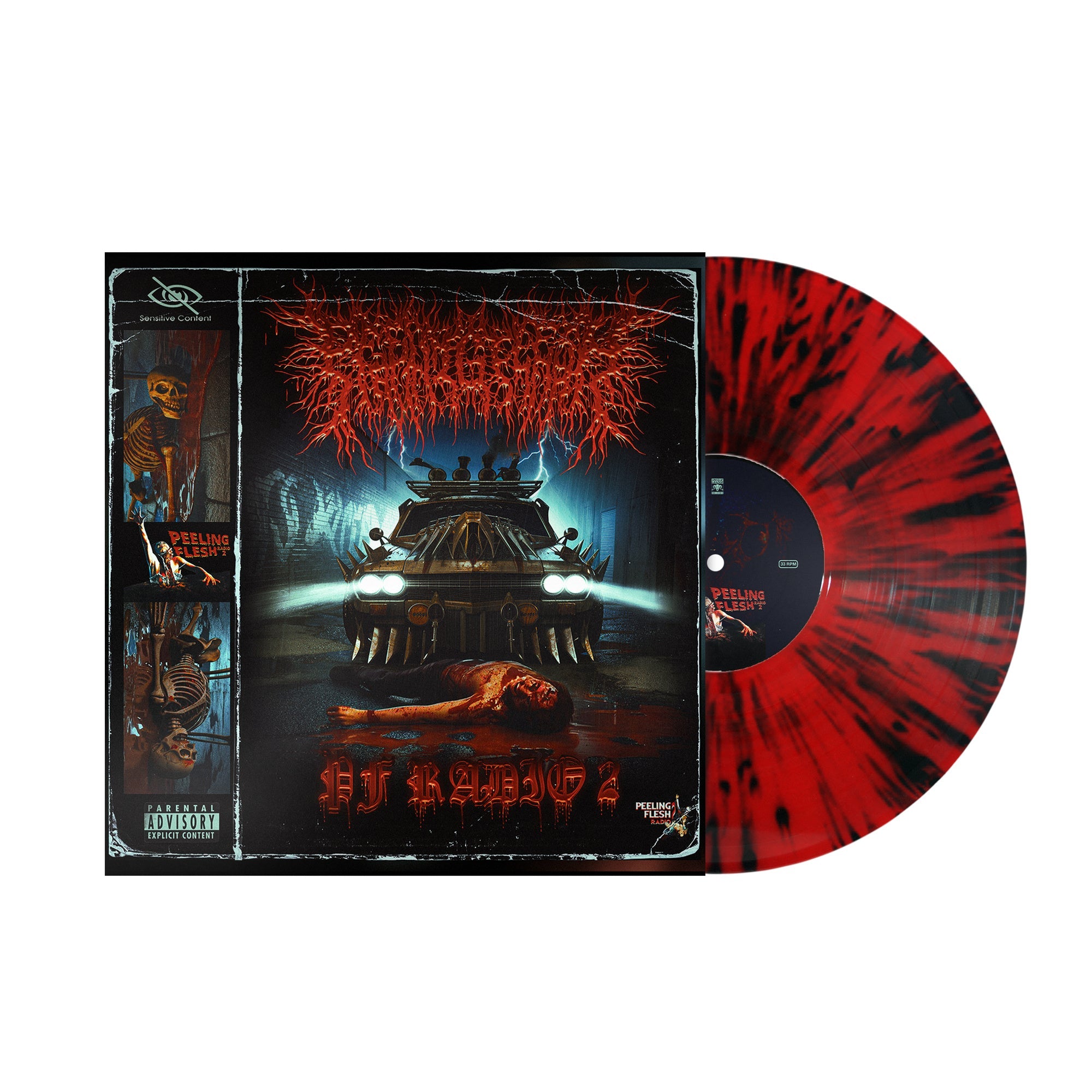PEELINGFLESH 'PF RADIO 2' LP (Color Vinyl)