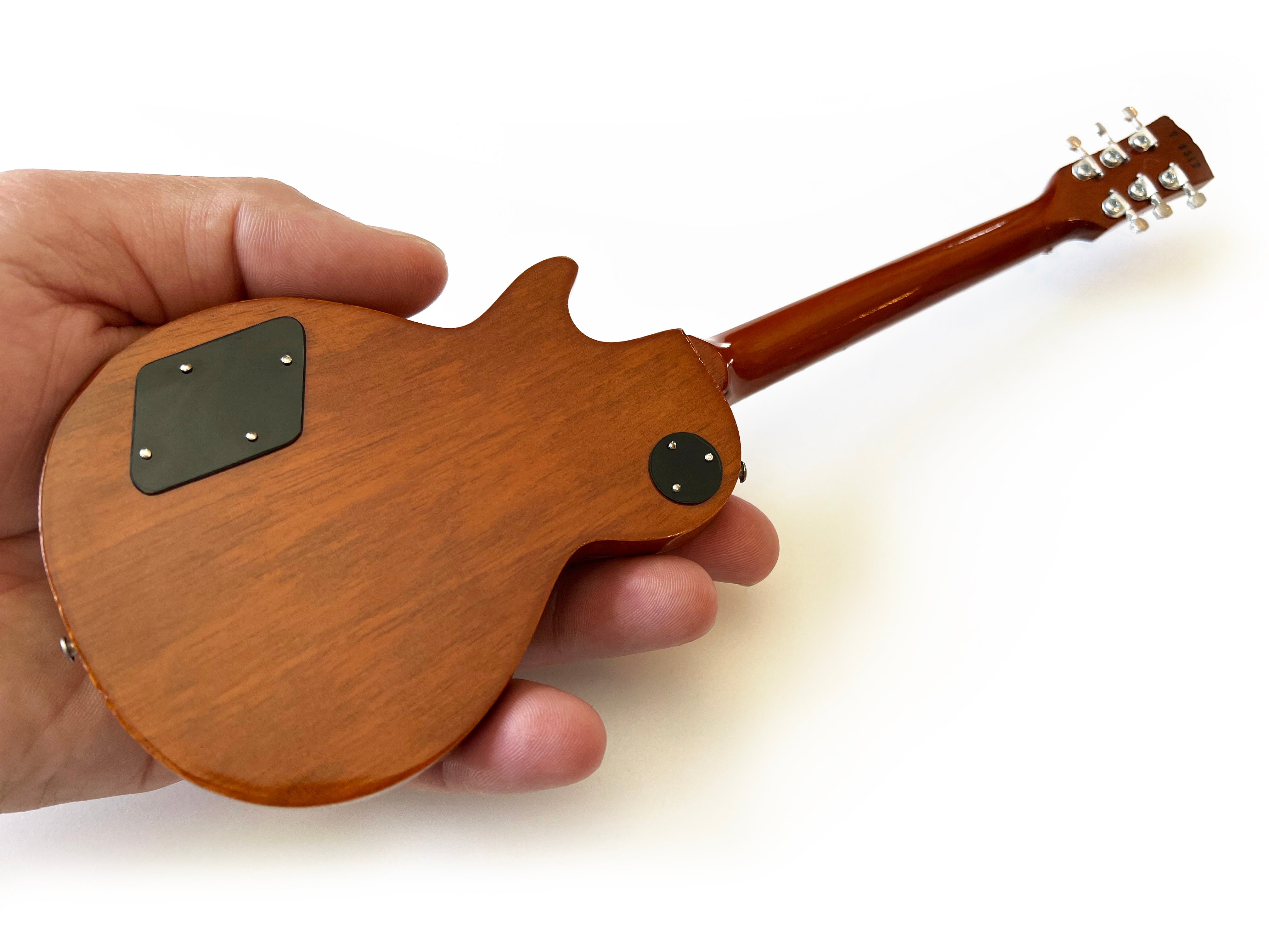 DUANE ALLMAN 1957 GIBSON LES PAUL GOLDTOP MINI GUITAR MODEL