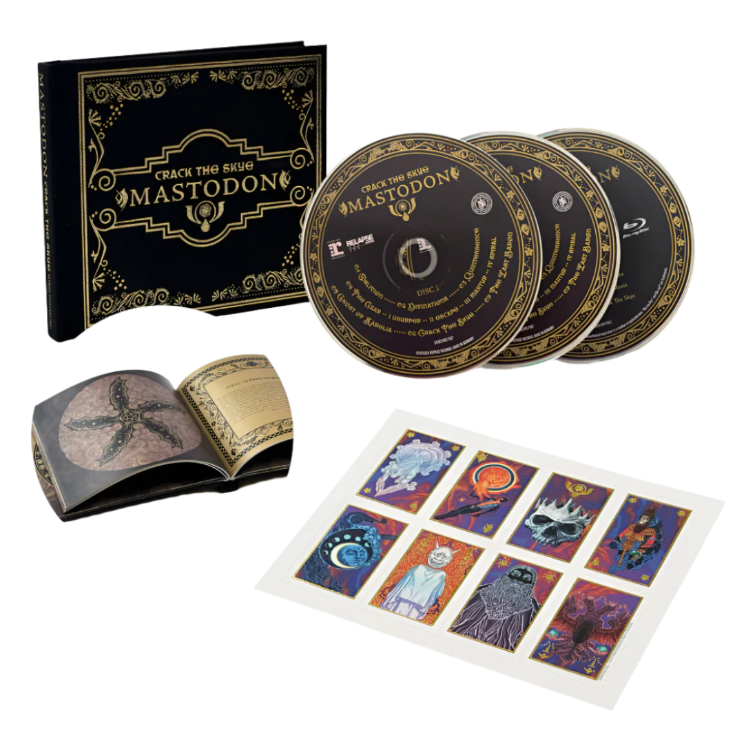 MASTODON 'CRACK THE SKYE' CD BOXSET (Deluxe, 15th Anniversary) MASTODON 'CRACK THE SKYE' CD BOXSET (Deluxe, 15th Anniversary)