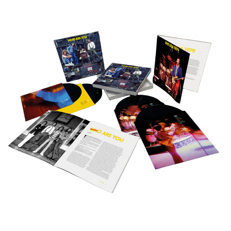 THE WHO 'WHO ARE YOU' 4LP BOX SET