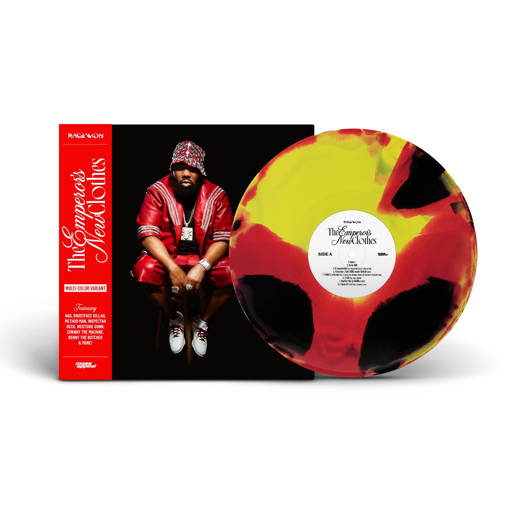 RAEKWON 'THE EMPEROR'S NEW CLOTHES' LP (Ocean Cranfire Vinyl)