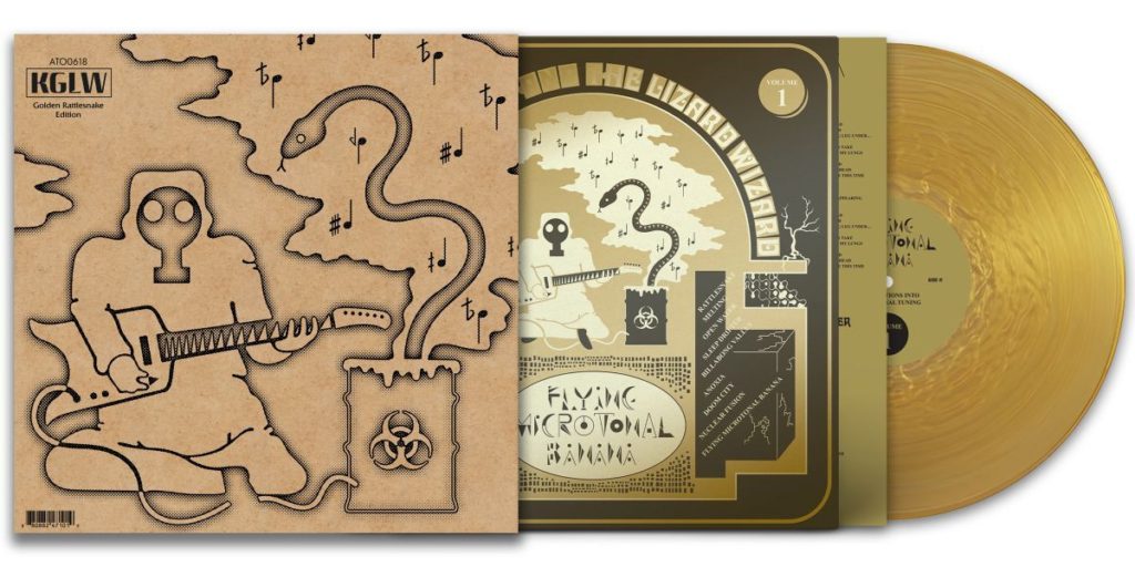 KING GIZZARD & THE LIZARD WIZARD 'FLYING MICROTONAL BANANA' 2LP (Golden Rattlesnake Edition Vinyl)