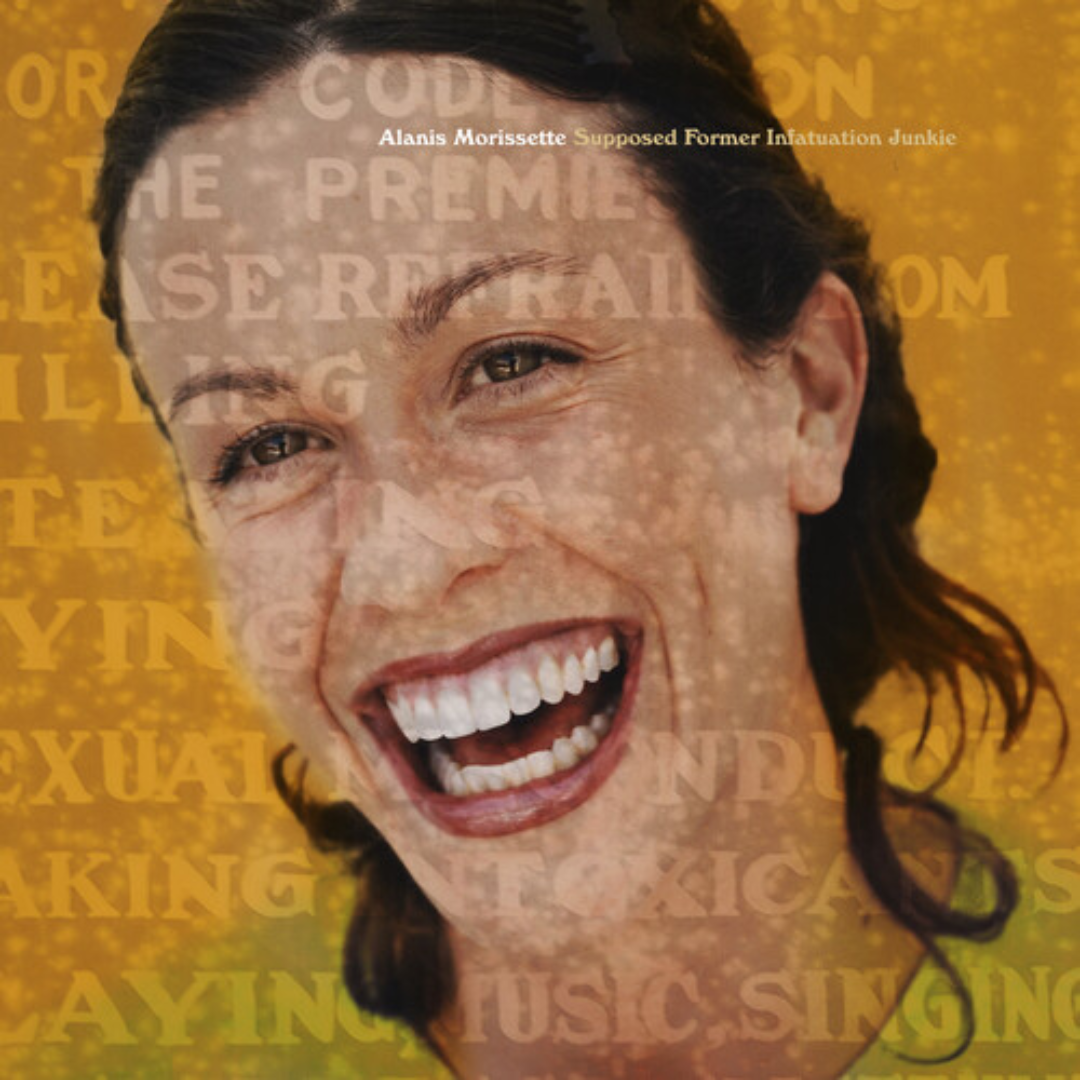 ALANIS MORISSETTE 'SUPPOSED FORMER INFATUATION JUNKIE' 2LP (Clear Vinyl)