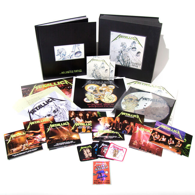 METALLICA 'AND JUSTICE FOR ALL' BOX SET (Deluxe)