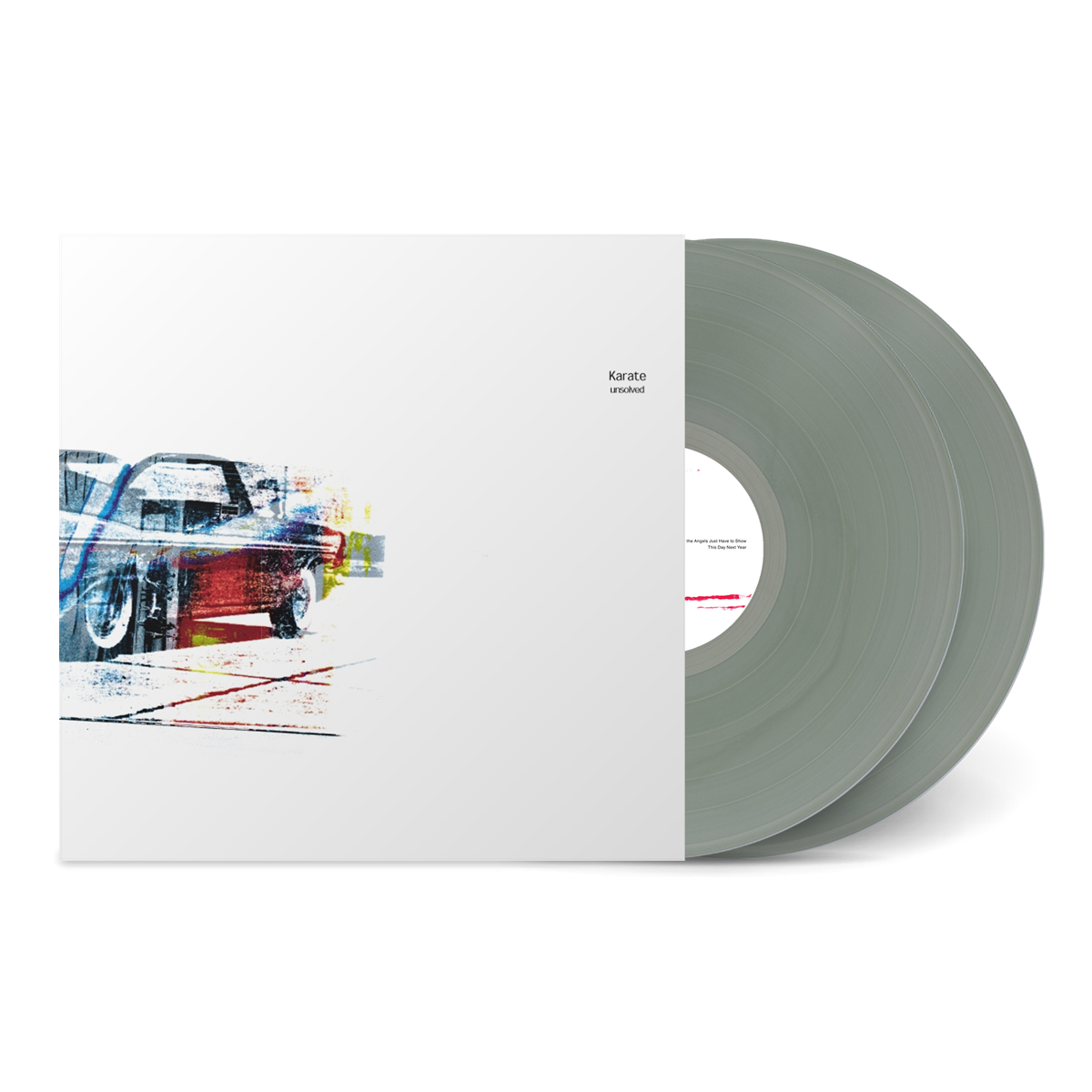 KARATE 'UNSOLVED (Y2K 25th Anniversary Edition)' 2LP (Coke Bottle Clear Vinyl)