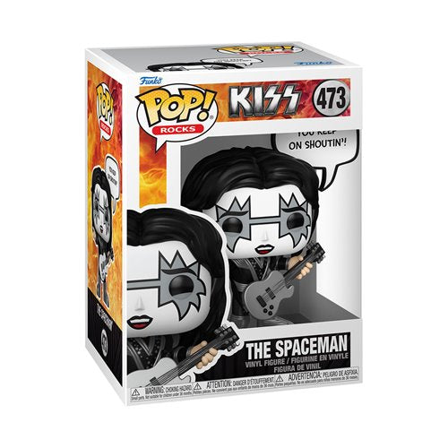 KISS THE SPACEMAN FUNKO FIGURE (Rock and Roll All Nite Sayings)
