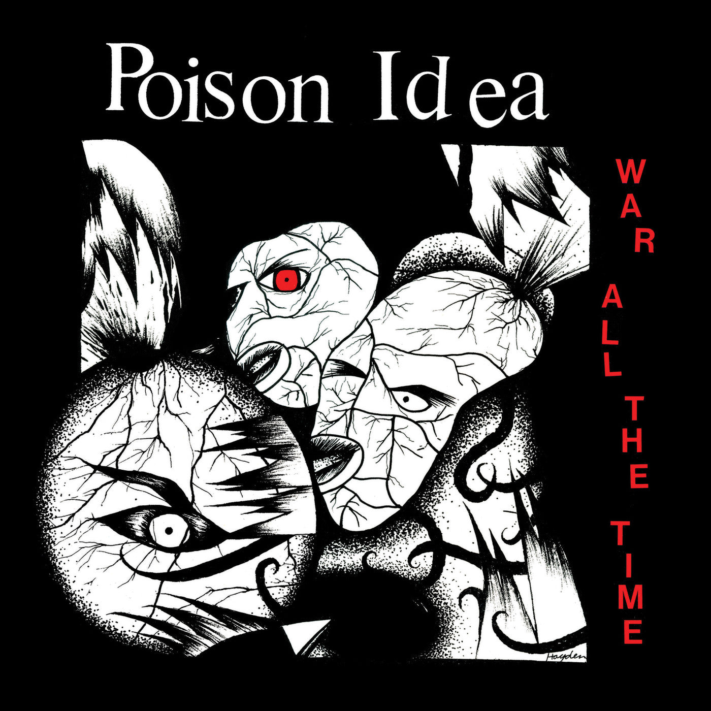 POISON IDEA 'WAR ALL THE TIME' LP