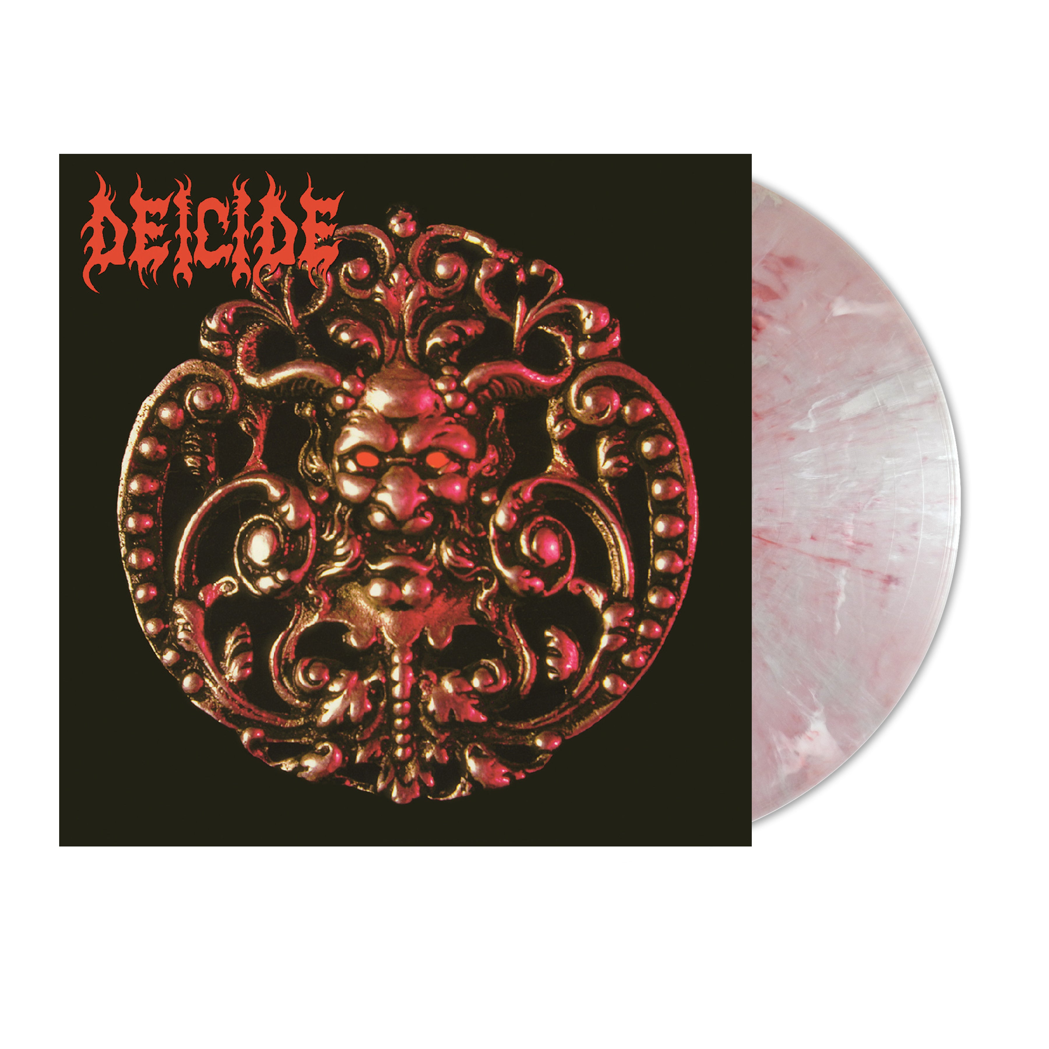 DEICIDE 'DEICIDE' LP (Remastered, Metallic Red & White "Centurion" Vinyl)