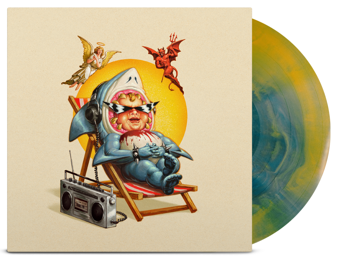 DRAIN ‘...IS YOUR FRIEND’ LP (Limited Edition – Only 500 made, Patina Rust Splash Vinyl)