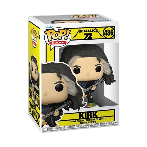 KIRK HAMMETT FUNKO POP! ROCKS FIGURE (72 Seasons)
