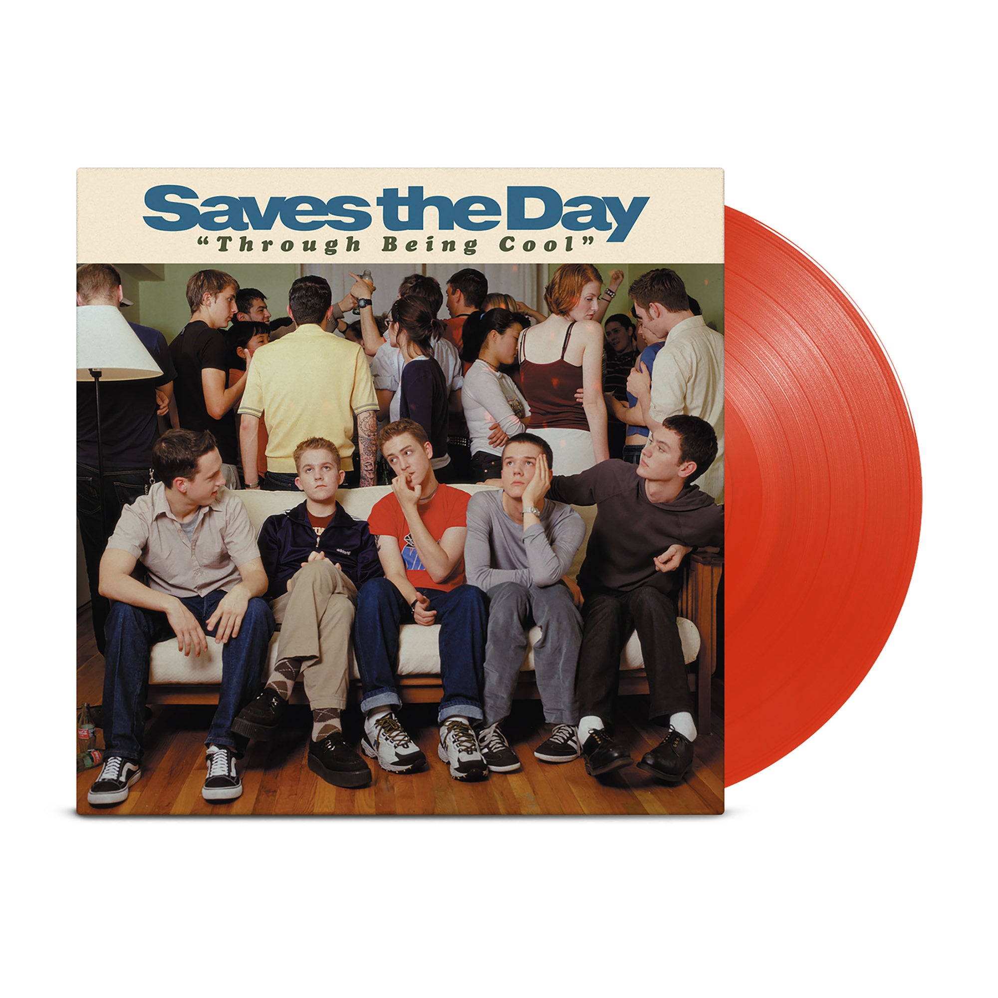 SAVES THE DAY 'THROUGH BEING COOL' LP (Flame Red Vinyl)
