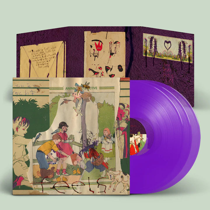 ANIMAL COLLECTIVE 'FEELS' 3LP (20th Anniversary, Translucent Grape Vinyl)