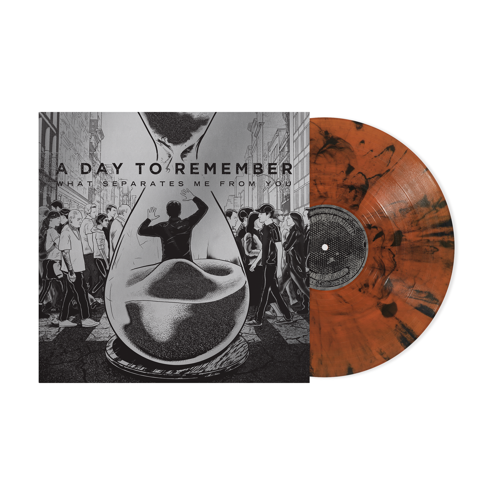 A DAY TO REMEMBER ‘WHAT SEPARATES ME FROM YOU’ 15TH ANNIVERSARY LP (Exclusive – Limited to 500, Oriole Vinyl)