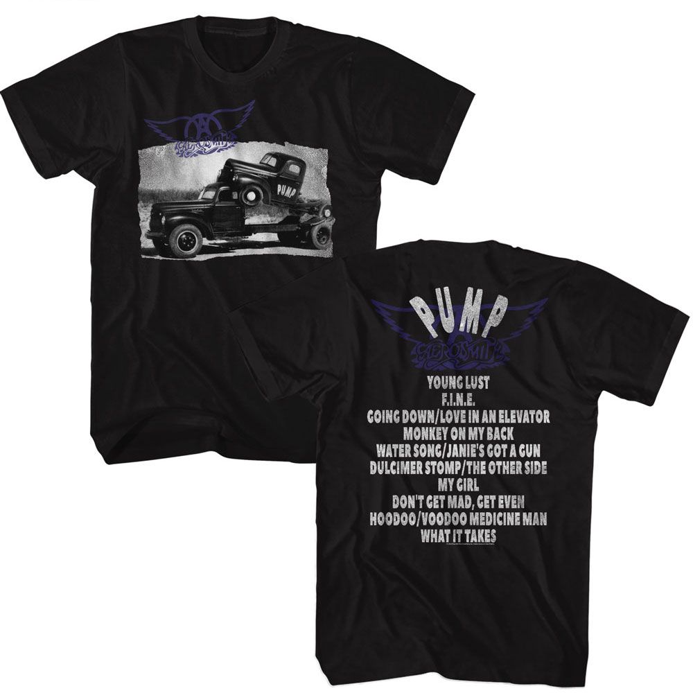 AEROSMITH - PUMP ALBUM SHIRT
