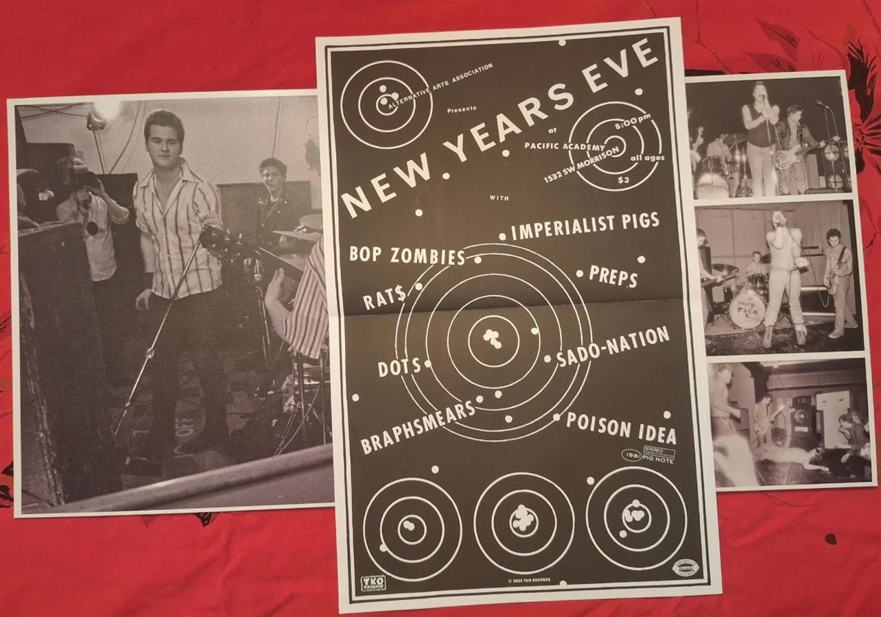 POISON IDEA 'PEARLS BEFORE SWINE: THE EARLY YEARS VOLUME 2' LP (Green Vinyl)