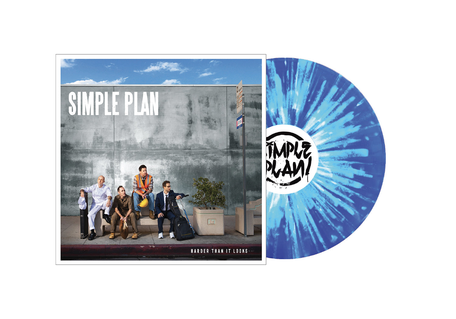 SIMPLE PLAN 'HARDER THAN IT LOOKS' LP (Limited Edition – Only 500 Made