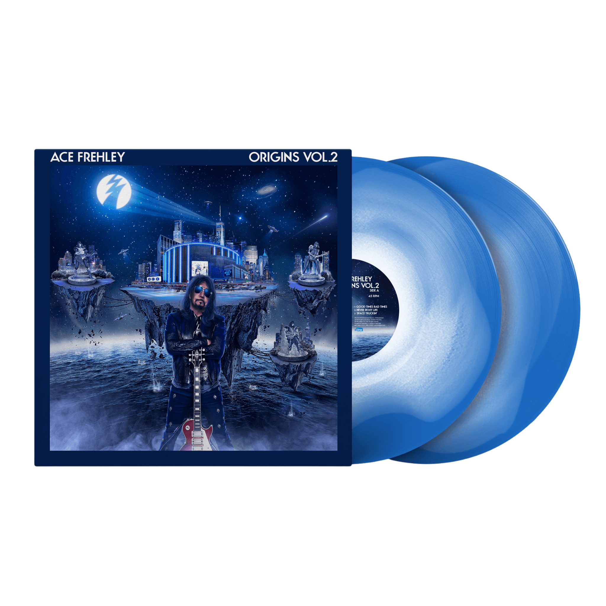 ACE FREHLEY 'ORIGINS VOL. 2' 2LP (Blue/White Vinyl)